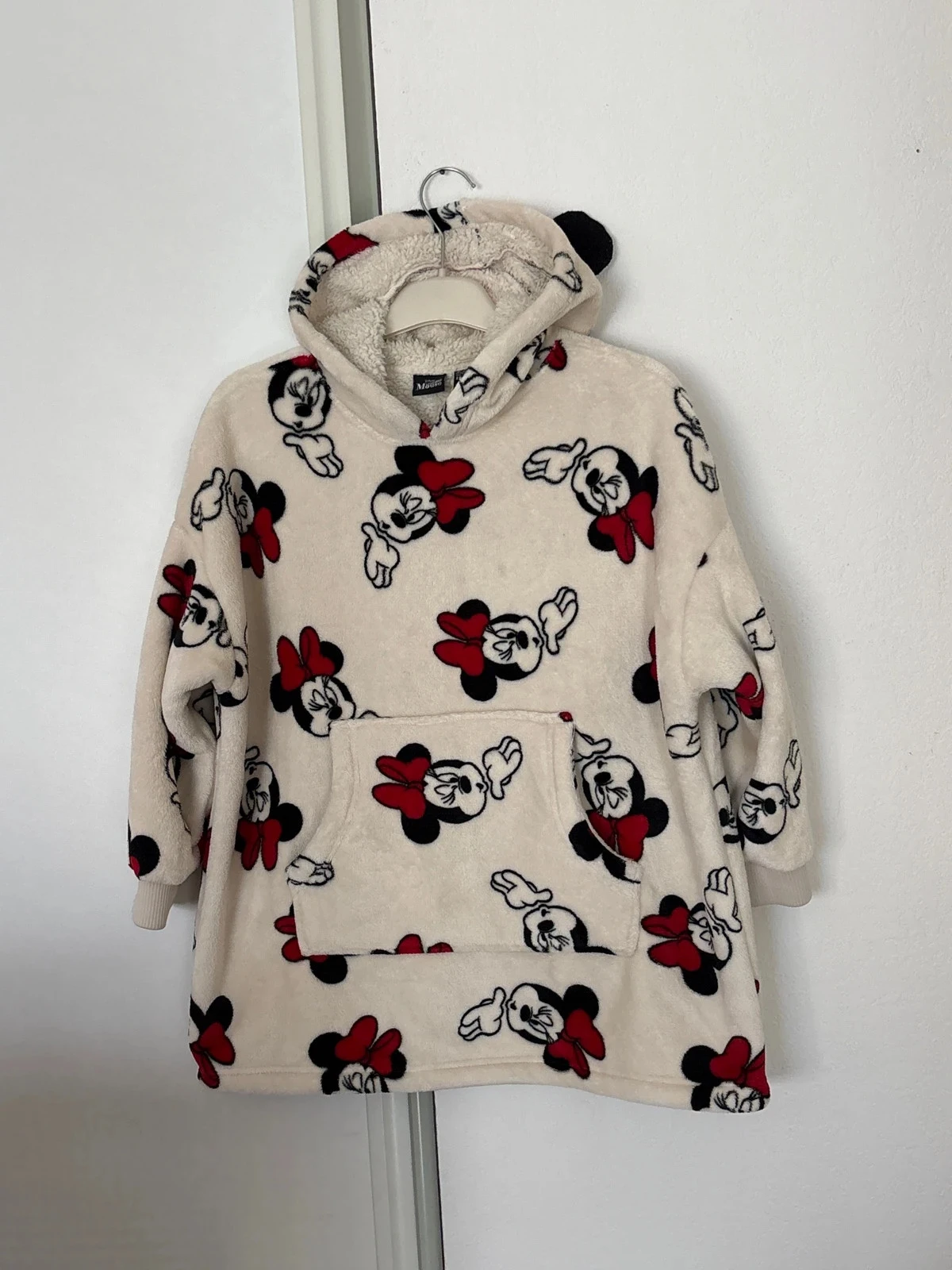 Pull polaire beige Mini oversize 8 ans